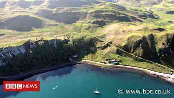 Drone drops off Isle of Mull coronavirus masks