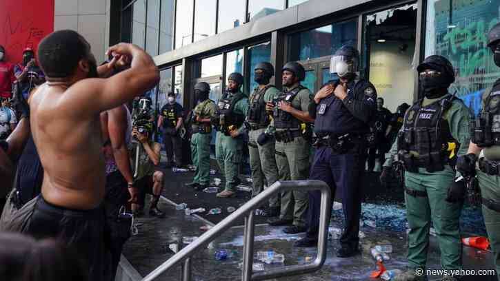 Furious Demonstrators Attack CNN Center in Atlanta