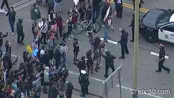 WATCH LIVE: Hundreds of George Floyd protesters march through Downtown Los Angeles