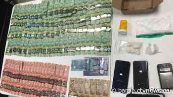 Orillia OPP seize drugs, cash during traffic stop - CTV News