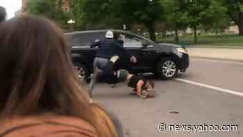 Woman drives vehicle into protesters at George Floyd rally in Denver