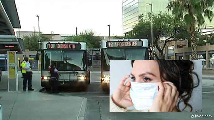 Tucson public transportation system encourages passengers to use face coverings