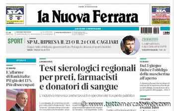 La Nuova Ferrara: "SPAL, ripresa il 23 o il 24 col Cagliari" - TUTTO mercato WEB