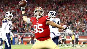 49ers' Kittle looking for more than top TE money