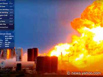 SpaceX's latest Starship rocket prototype just exploded during an engine test