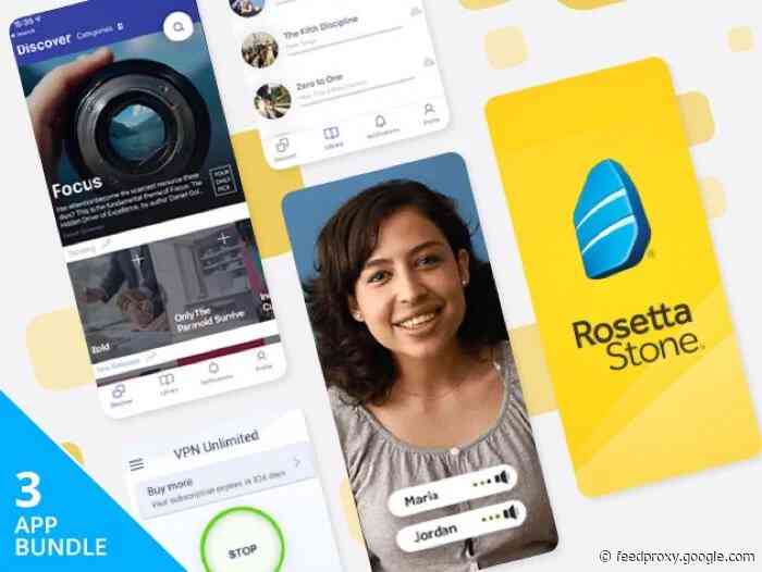 Last Minute Deal: Save 76% on the Social Distancing Lifetime Subscription Bundle Ft. Rosetta Stone