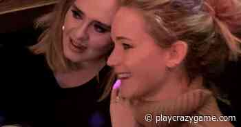 Adele comforted Jennifer Lawrence, after seedling of your friends on your bachelorette party - Play Crazy Game