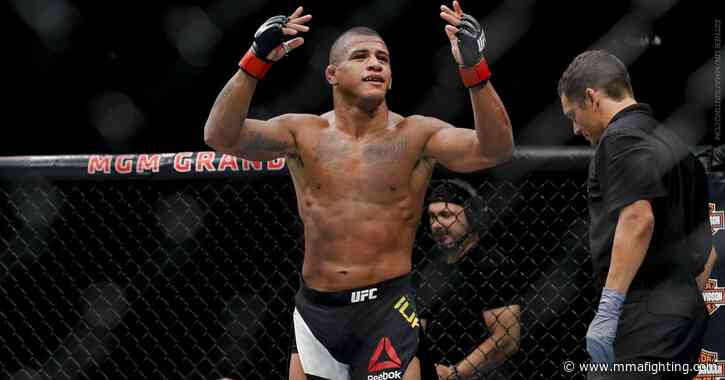 Gilbert Burns will deal with potential clash against teammate Kamaru Usman after he gets through Tyron Woodley