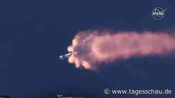 Historische Mission: SpaceX-Rakete zur ISS gestartet