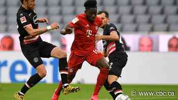 Alphonso Davies shows off skill on goal in Bayern's shutout win over Fortuna