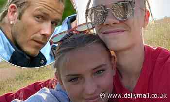 Romeo Beckham pines for girlfriend Mia Regan in sweet post as lockdown continues to force them apart
