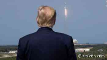 Trump calls launch of the NASA/SpaceX rocket a 'beautiful sight'