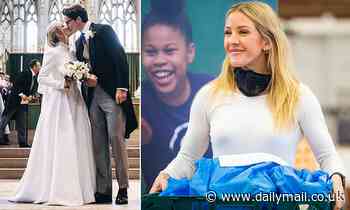 TALK OF THE TOWN: Ellie Goulding reveals she had to get christened before wedding to Caspar Jopling