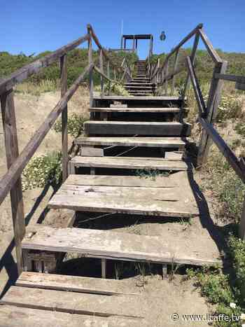 "Erba alta e passerelle pericolanti: così riparte la stagione balneare a Latina" - Il Caffè.tv