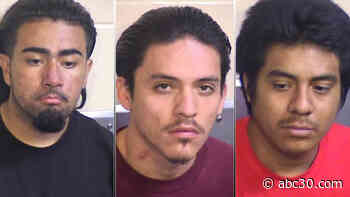 3 gang members arrested on charges of attempted murder for drive-by shooting in San Joaquin