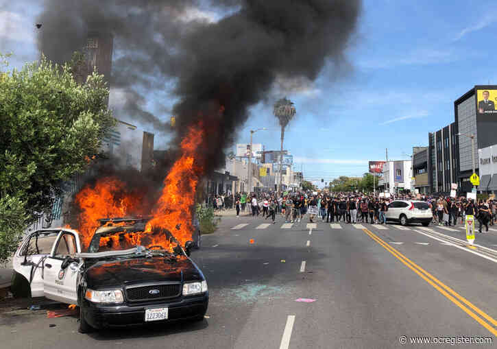 Garcetti announces 8 p.m. to 5:30 a.m. curfew as 4th straight day of protests turns violent