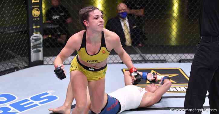 UFC on ESPN 9 video: Mackenzie Dern taps out Hannah Cifers with nasty knee bar