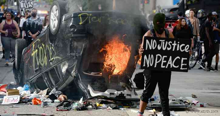 SLC is now under curfew as a rally to protest death of George Floyd turns violent, Gov. Herbert activates National Guard