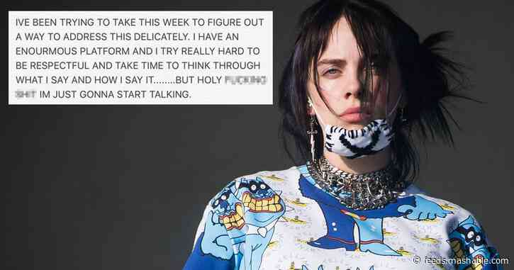Billie Eilish is absolutely fed up with people saying 'All Lives Matter'
