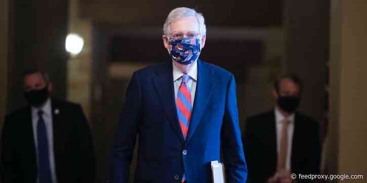 McConnell says 'fourth and final' stimulus bill will be considered by Senate Republicans in roughly one month