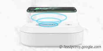 Charge and disinfect your smartphone with this Qi charger for just $50