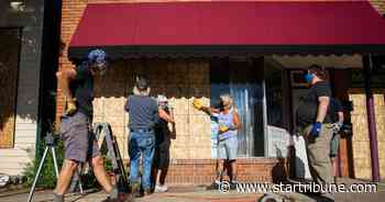 Before nightfall, Minneapolis residents debated what was safer: staying or going