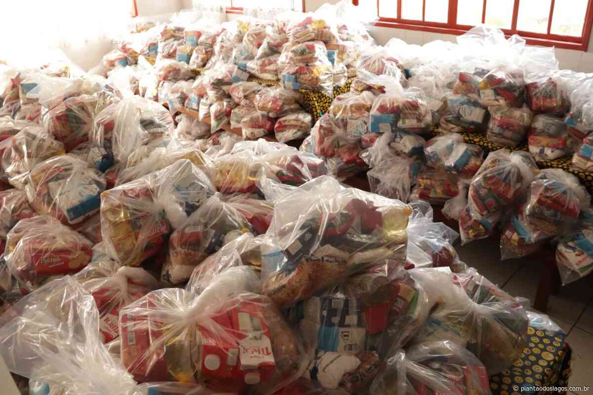 Arraial do Cabo 'faz o dever de casa' e entrega segundo lote de kits de segurança alimentar - Plantão dos Lagos