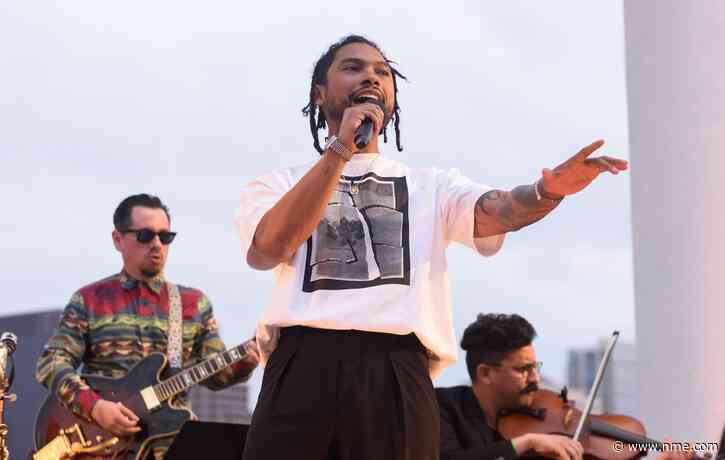 Miguel sings tribute to George Floyd while emulating his handcuffed position