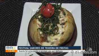 Pandemia: festival gastronômico é antecipado em Teixeira de Freitas e realizado em sistema de delivery - G1
