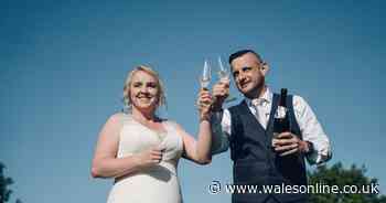 Couple 'get married' in their flat as guests watch on Zoom call