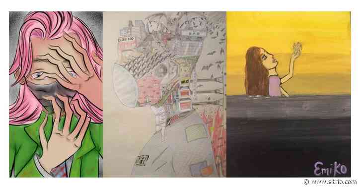 9 Utah students give their take on COVID-19 through art