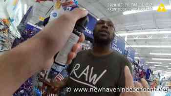 Body Cam Shows Walmart Dispute, Arrest - New Haven Independent
