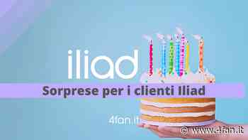 Compleanno di Iliad. Sorpresa per tutti gli utenti del quarto operatore - 4fan.it