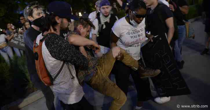 Salt Lake City is under curfew as a rally to protest death of George Floyd turns violent. Gov. Herbert activates National Guard.
