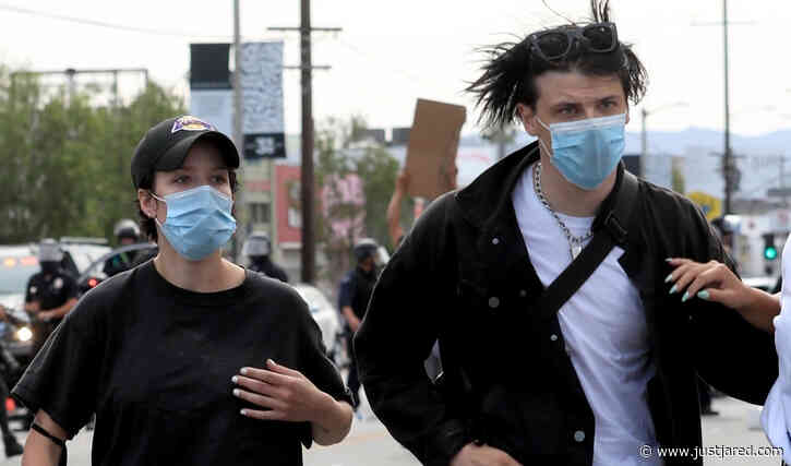 Halsey & Yungblud Hit the Streets for the Black Lives Matter Protest in L.A.