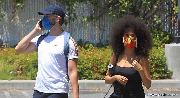 Zazie Beetz & Boyfriend David Rysdahl Join the Black Lives Matter Protest in L.A.