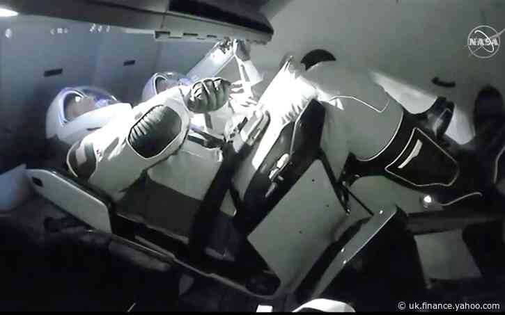 US astronauts dock at ISS after SpaceX launch