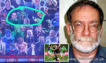 Footy fans spot a sinister figure in stands as NRL uses cardboard cutouts to fill empty stadiums 