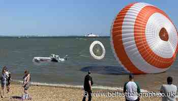 Two people rescued after aircraft crashes into water in Southampton
