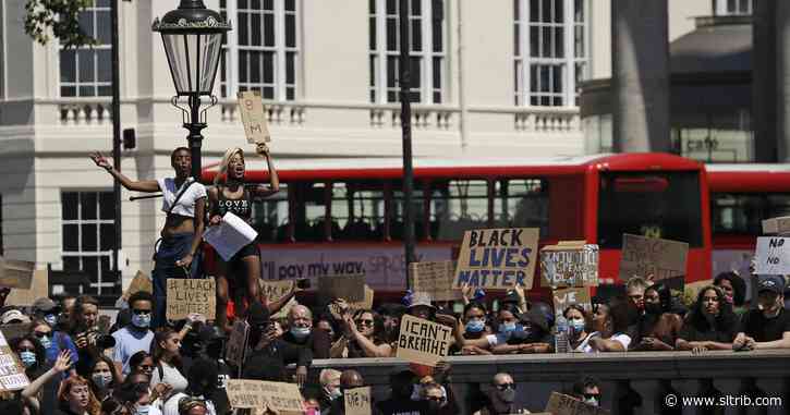 London marches and the world watches with alarm at the often-violent protests in the U.S. over George Floyd’s death