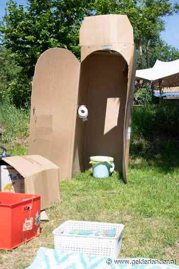 Kamperen met de eigen poepdoos en douche: ‘Ik hoop dat we snel uit de shit zijn’