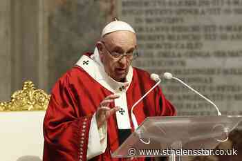 Pope warns against negativity as world emerges into new normal - St Helens Star