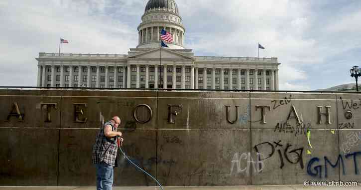 Salt Lake City ‘streets are quiet and calm’ after day of protests. GoFundMe page set up for those arrested.