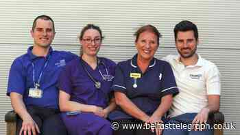 On the front line: Family fighting Covid together in Surrey hospital