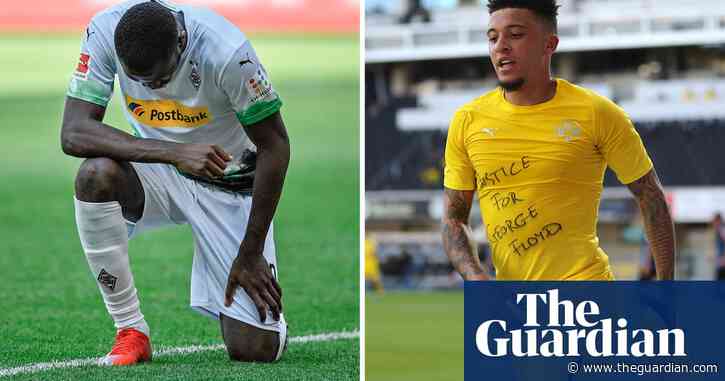 Marcus Thuram and Jadon Sancho both pay tribute to George Floyd after scoring
