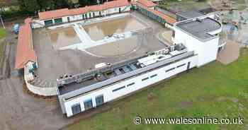 Plans to reopen Ponty Lido by next Easter after Storm Dennis damage