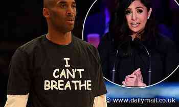 Vanessa Bryant shares old photo of Kobe wearing 'I can't breathe' shirt and says 'life is too short'