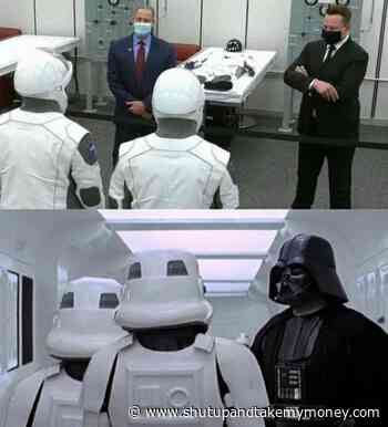 Elon Musk Darth Vader SpaceX Meme