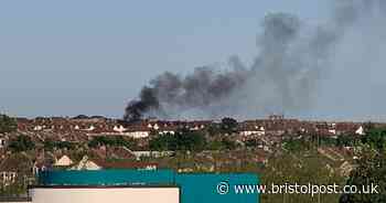 Man taken to hospital after fire in south Bristol