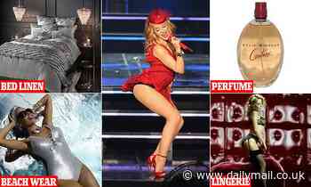 How Kylie Minogue swelled fortune to £55m by selling everything from sexy underwear to bed linen